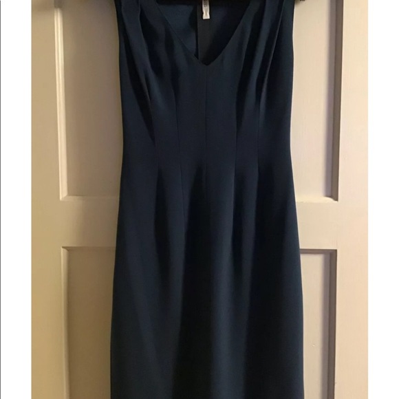 Prada Abito blue dress sheath ruched accents - Picture 7 of 12